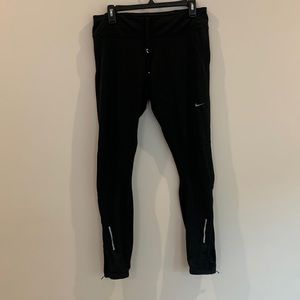 Nike dri-fit active wear pants black large